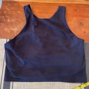 Athleta Conscious Crop medium navy